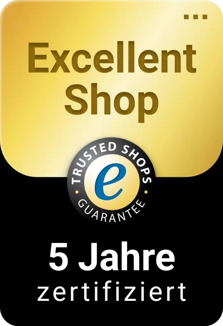 Excellent Shop Zertifikat 5 Jahre eTrusted LILA LOVES IT