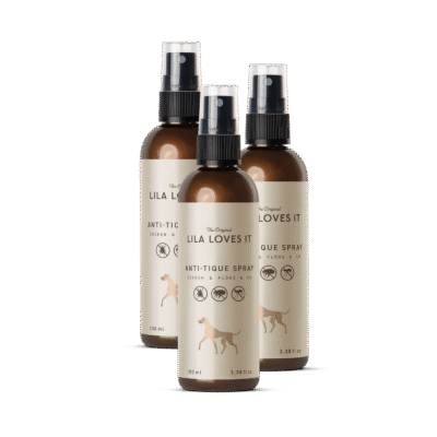 Anti-Tique Spray - Drei Flaschen