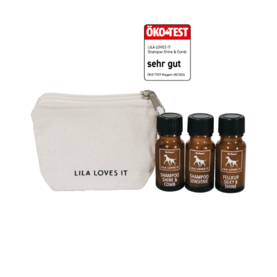 Sample Set Shampoo Shine & Comb, Sensitive and Conditioner