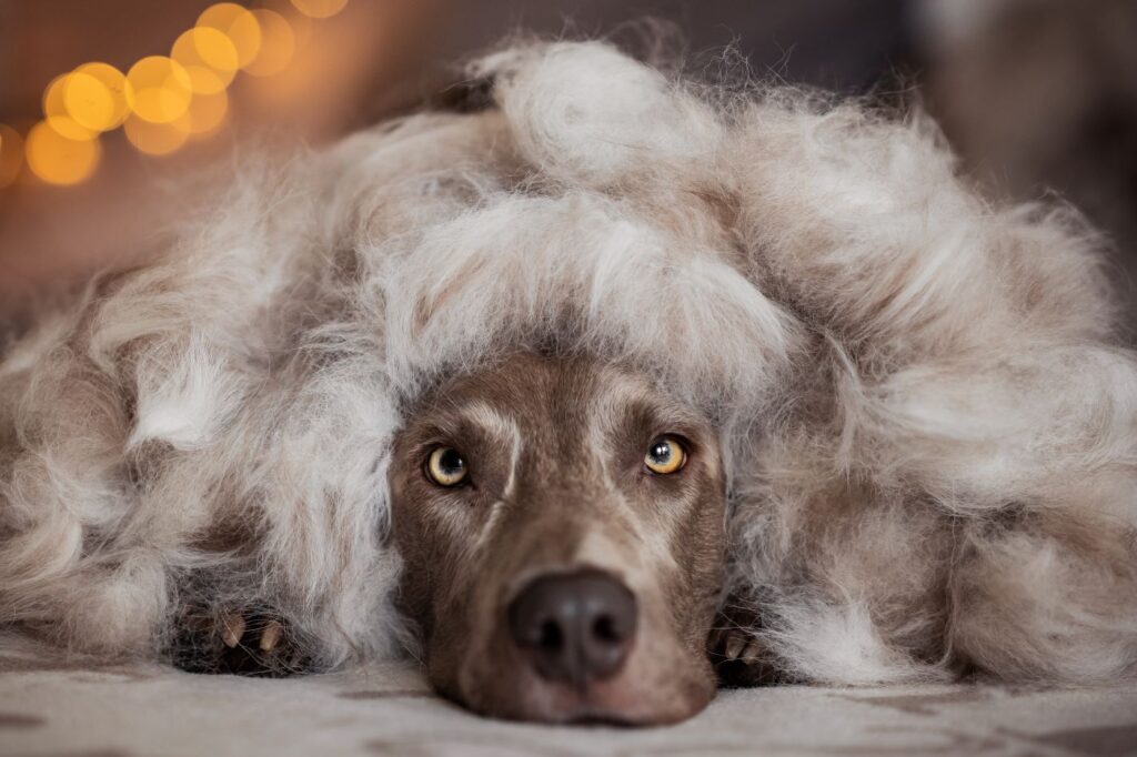 Fellwechsel Beispiel beim Hund