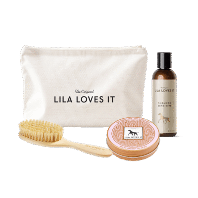 Welpenset Klein mit Beauty Bag