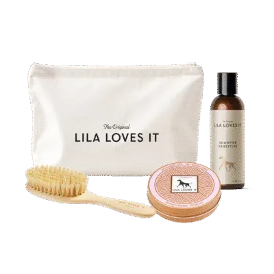 Welpenset Klein mit Beauty Bag