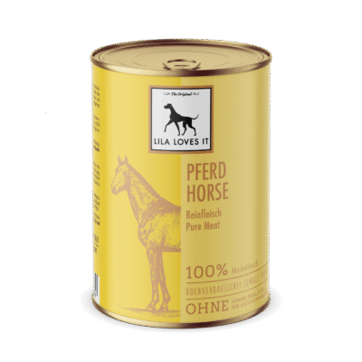 Reinfleisch Pferd - 400 g Dose